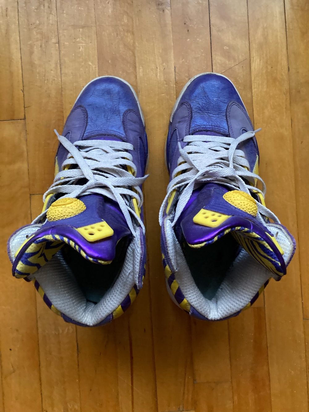 Vintage Shaq Attack Pump LSU 42.5 EU 9.5